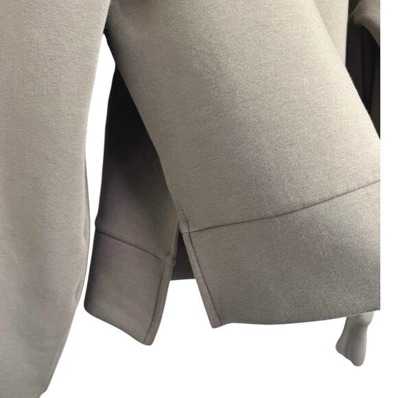 CALIA Women's Soft Scuba 1/4 Zip Relaxed Sweatshirt Gauntlet Gray Size Large - Picture 5 of 10